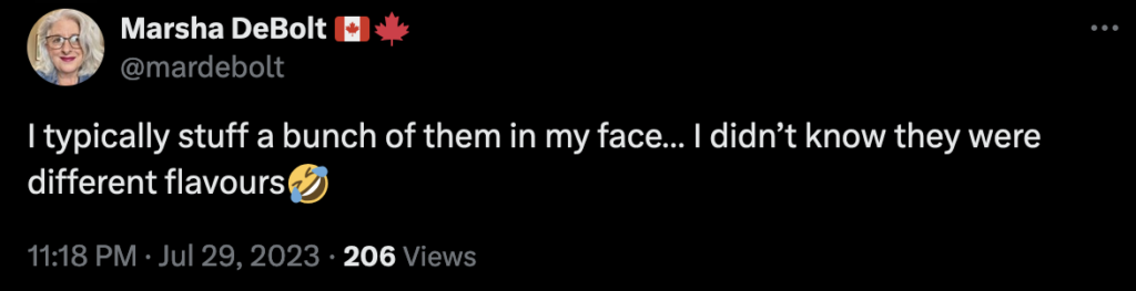 Twitter comment
